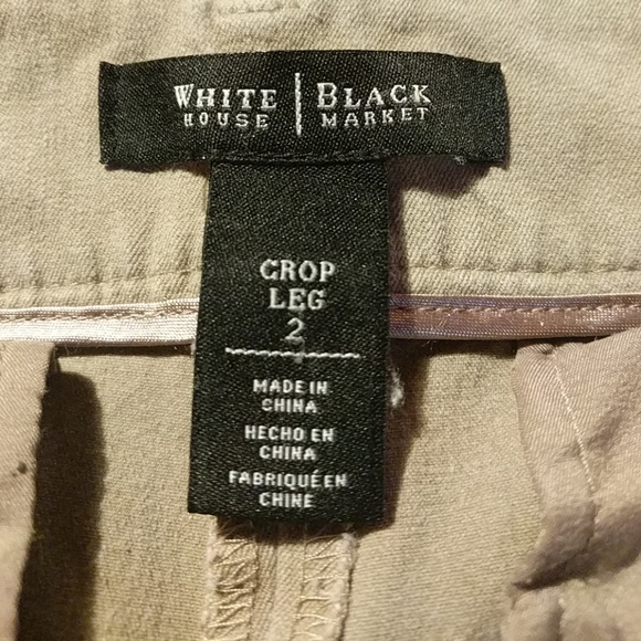 WHBM Slim Crop Pants - Picture 6 of 8